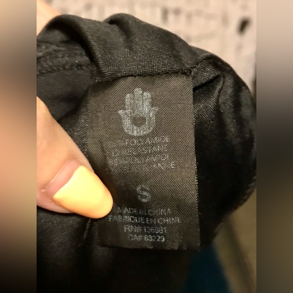 Spiritual Gangster Black With Colorful Print Sports Bra - Picture 3 of 3